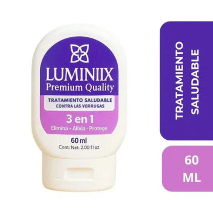 LUMINIIX Eliminador de verrugas - Fórmula natural sin dolor y sin cicatrices