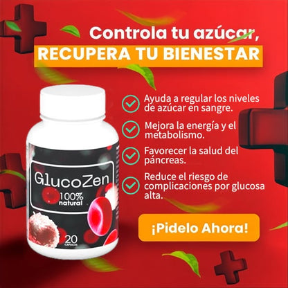 GLUCOZEN Suplemento natural para la diabetes - ENVÍO GRATIS