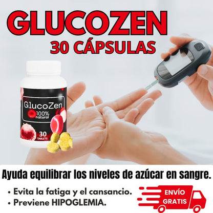 GLUCOZEN Suplemento natural para la diabetes - ENVÍO GRATIS