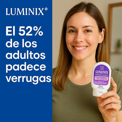 LUMINIIX Eliminador de verrugas - Fórmula natural sin dolor y sin cicatrices
